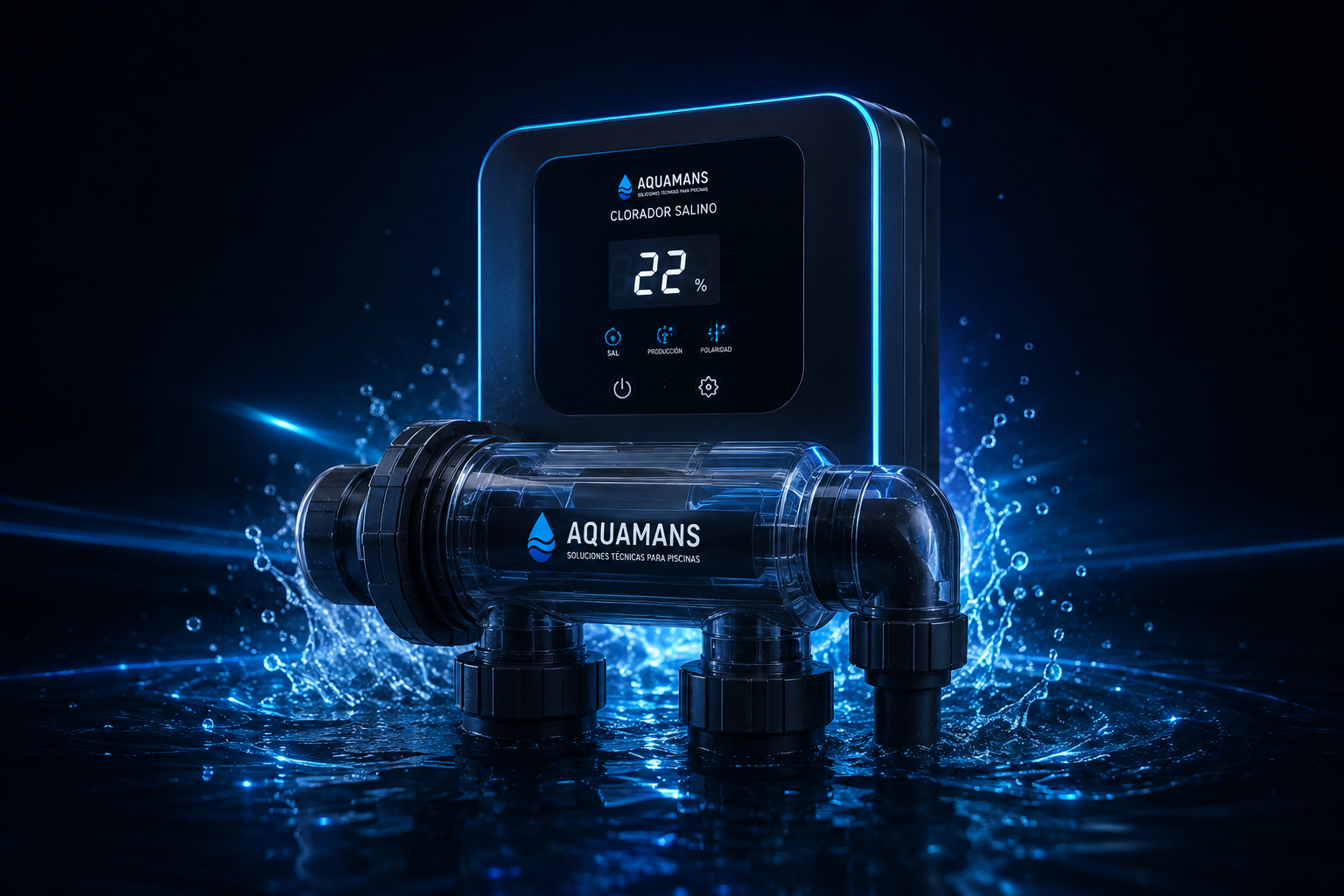 Clorador salino AQUAMANS