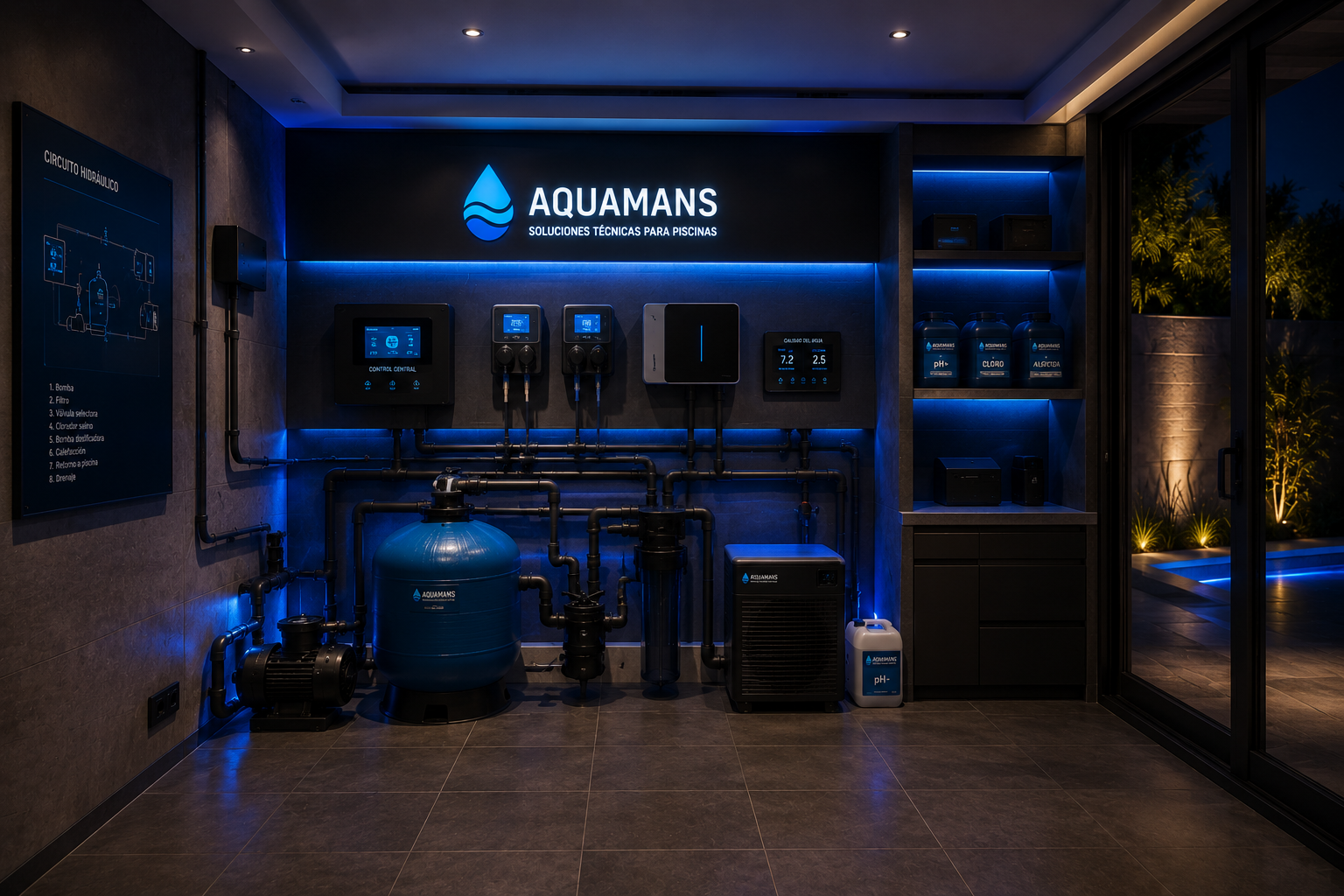 Sala técnica premium renovada